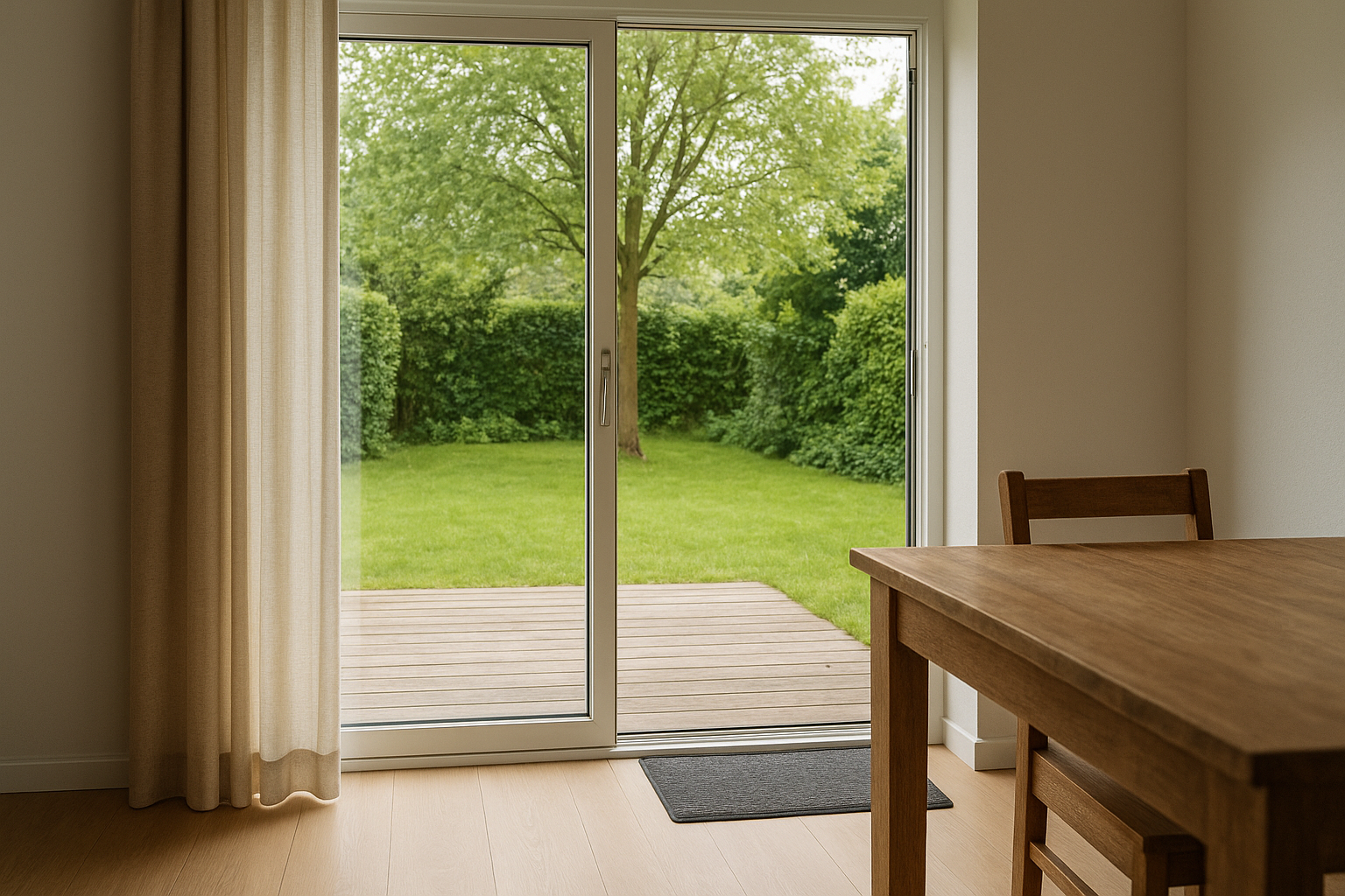 Foto bij Een schuifpui die niet meer sluit en hoe je dit verhelpt